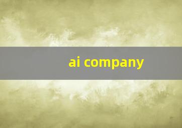 ai company